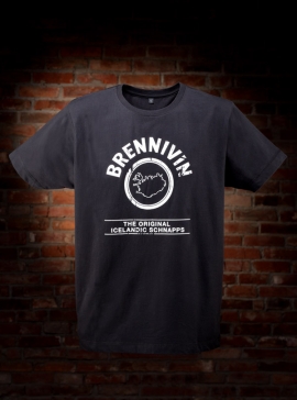 BRENNIVÍN T-Shirt Männer